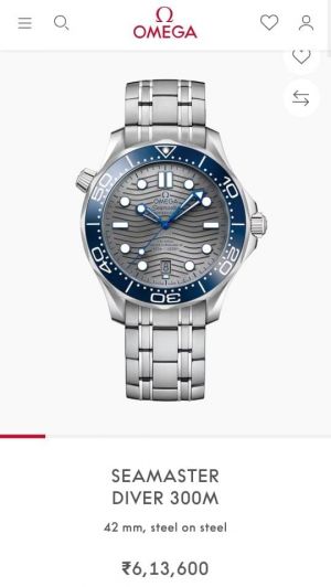 Omeg_a seamaster diver 300M automatic Hover Image