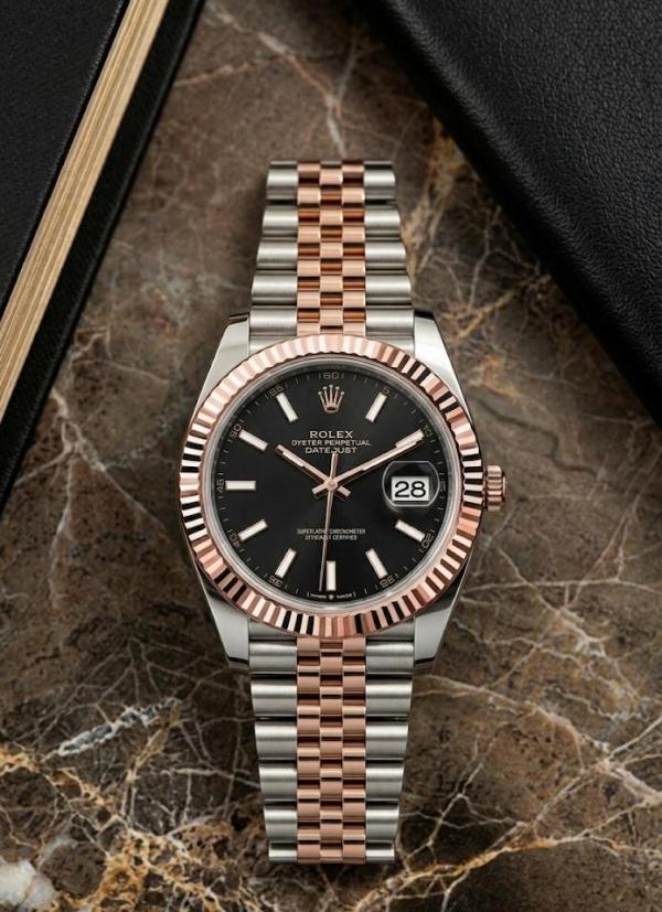 Rolex Daydate Dual Tone With Black Hover Image