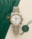Rolex Daydate Dual Tone White Dial With Roman Number