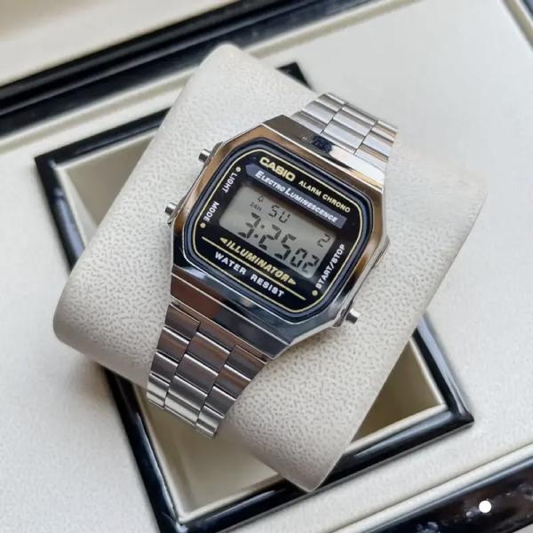 Casio Vintage Silver HQ AT306 Hover Image