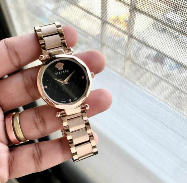 Versace Heritage Copper-Black Ladies Main Image