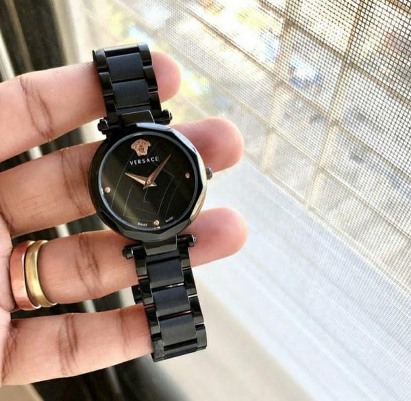 Versace Heritage Full Black Ladies Hover Image