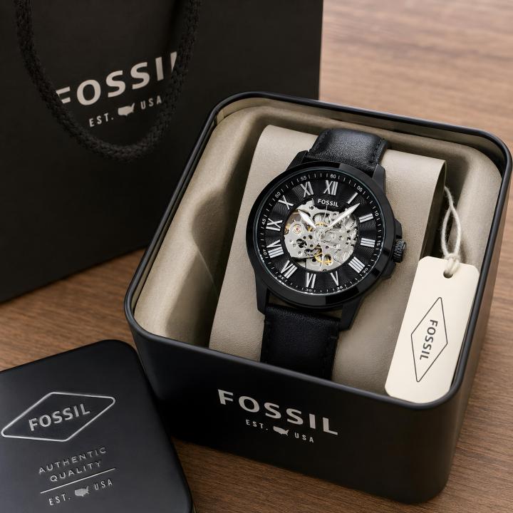 Fossil Grant Automatic full black