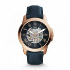 Fossil Grant Automatic blue brown blue