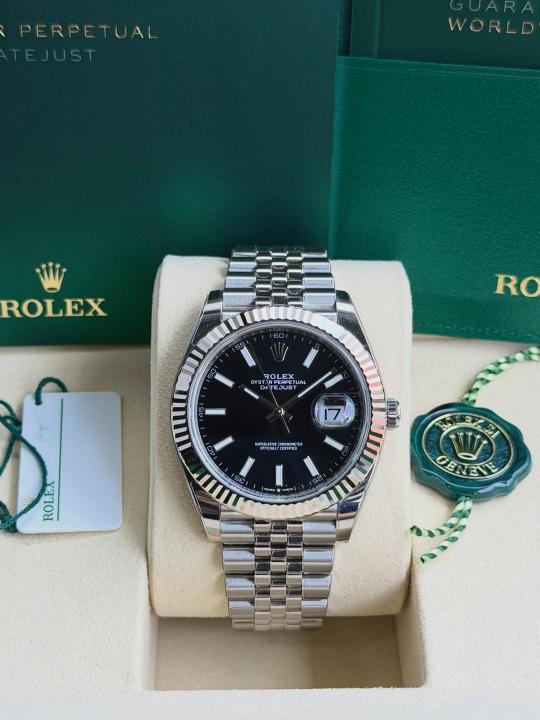 Rolex Datejust Black Dial
