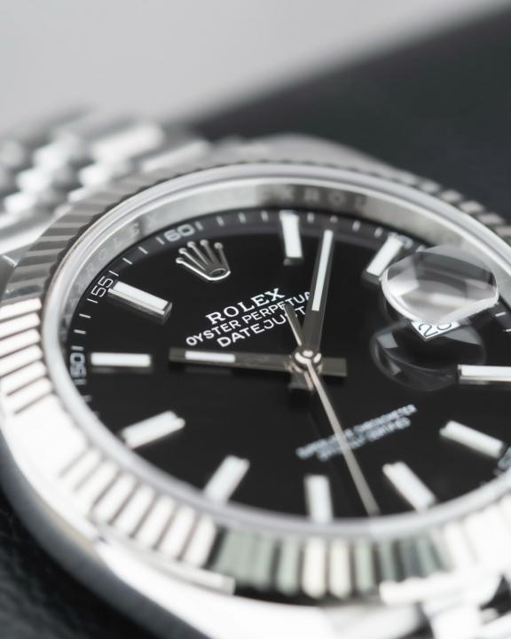 Rolex Datejust Black Dial