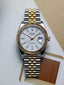 Rolex Datejust Dual Tone With White Dial