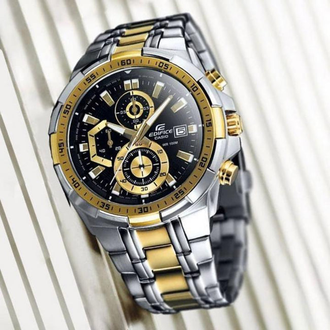 Casio Edifice Efr 540D Silver-Black Hover Image