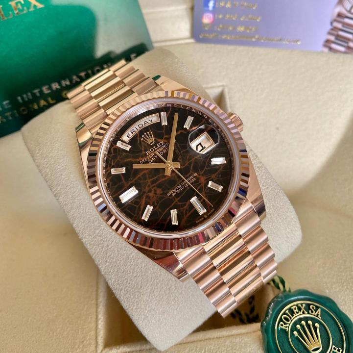 Rolex Daydate Full Copper With Diamond