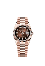 Rolex Daydate Full Copper With Diamond Cut