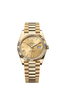 Rolex Daydate FullGold With Roman Number