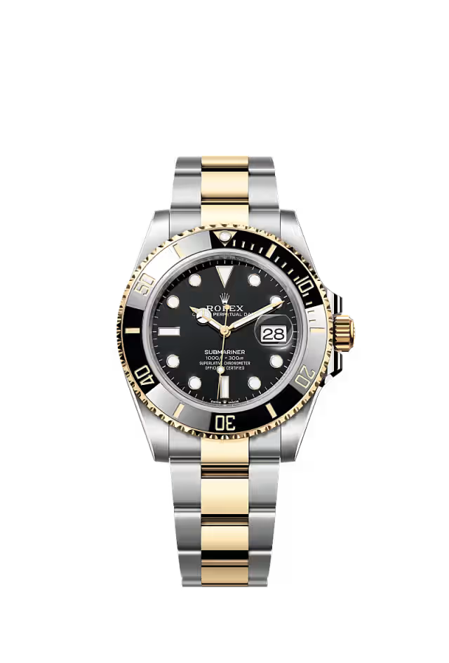 Rolex Submarine Dual Tone Black Dial