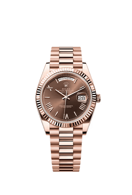 Rolex Daydate Full Copper With Roman Number