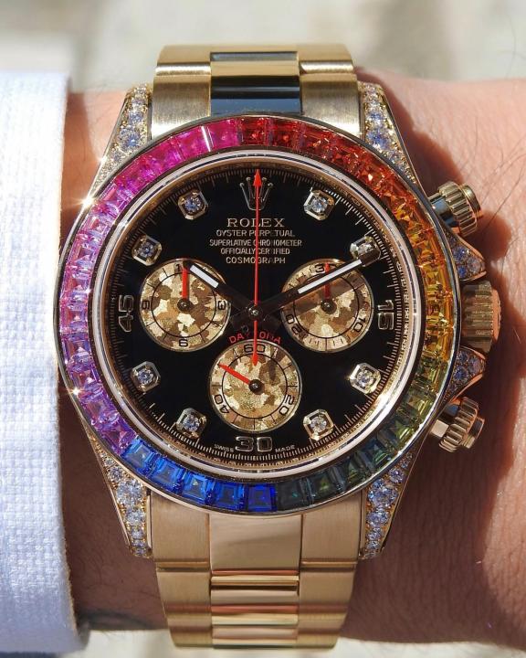 Rolex Rainbow Gold