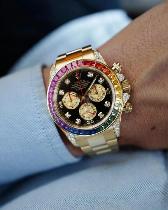 Rolex Rainbow Gold