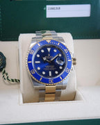 Rolex Submarine Dual Tone Blue Dial
