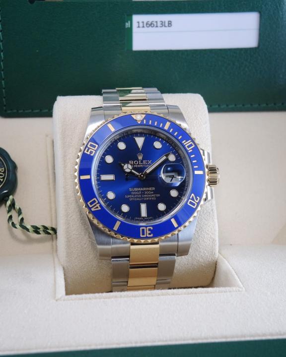 Rolex Submarine Dual Tone Blue Dial Main Image