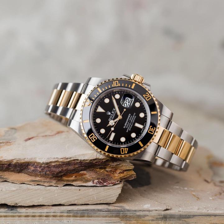 Rolex Submarine Dual Tone Black Dial
