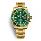 Rolex Submarine Full Gold Green Dial