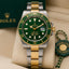 Rolex Submarine Dual Tone Green Dial