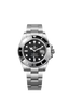 Rolex Submariner Silver Chain Black Dail